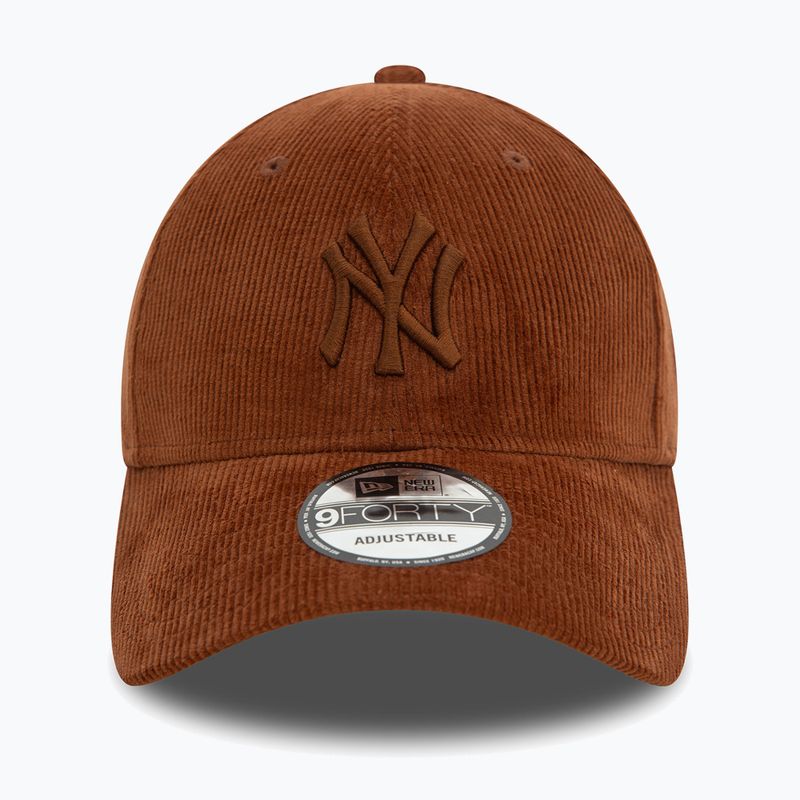 New Era Cord 9FORTY New York Yankees barna baseball sapka 3