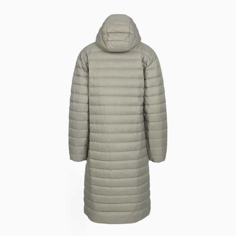 Női pehelydzseki Patagonia Recycled Down Sweater Parka river rock zöld színben 2