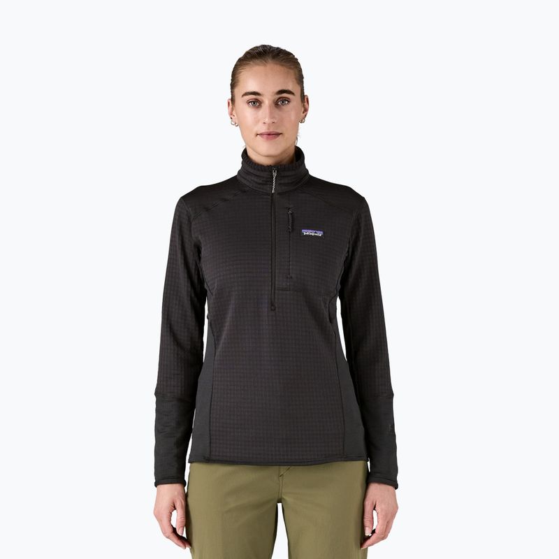 Női polár pulóver Patagonia R1 black