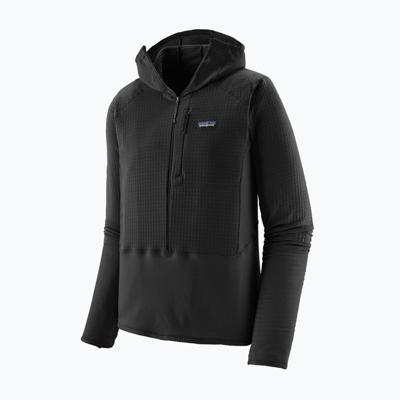Férfi Patagonia R1 Hybrid Pullover Softshell kabát fekete 3