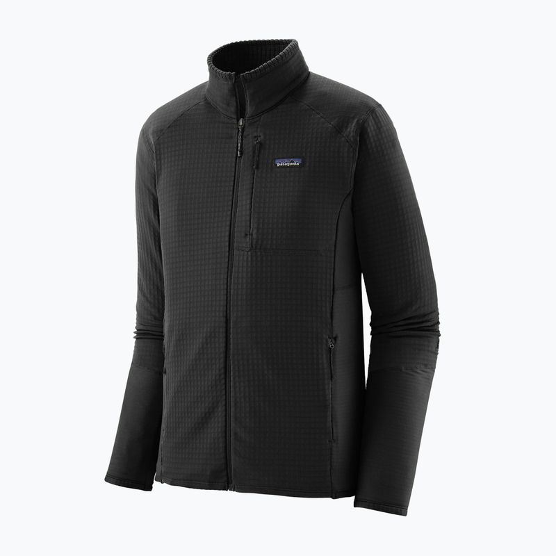 Férfi Patagonia R1 hibrid fleece pulóver fekete 3