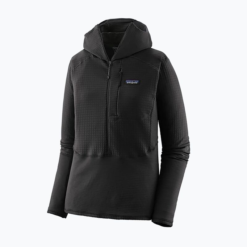 Női softshell dzseki Patagonia R1 Hybrid Hybrid Pullover Hoody fekete 3