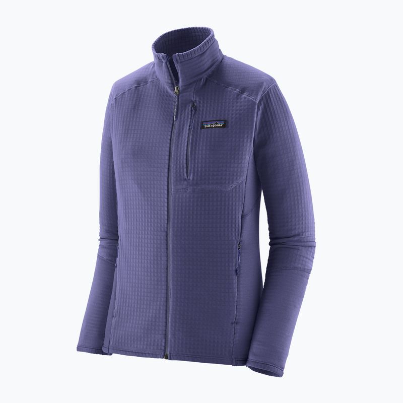 Női softshell dzseki Patagonia R1 Hybrid solstice lila 3