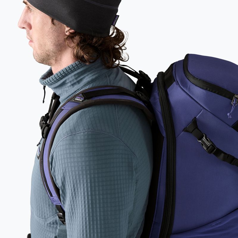 Férfi Patagonia R1 Hybrid utility kék fleece melegítőfelső 8