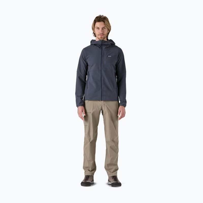 Férfi Patagonia R1 TechFace Sweatshirt smolder kék 2