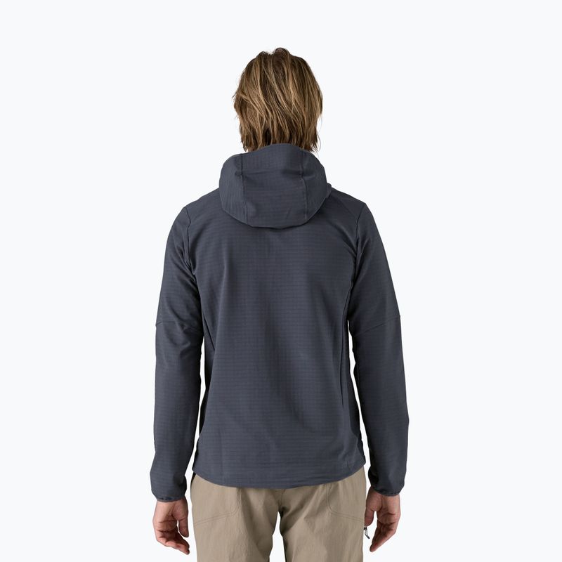 Férfi Patagonia R1 TechFace Sweatshirt smolder kék 3