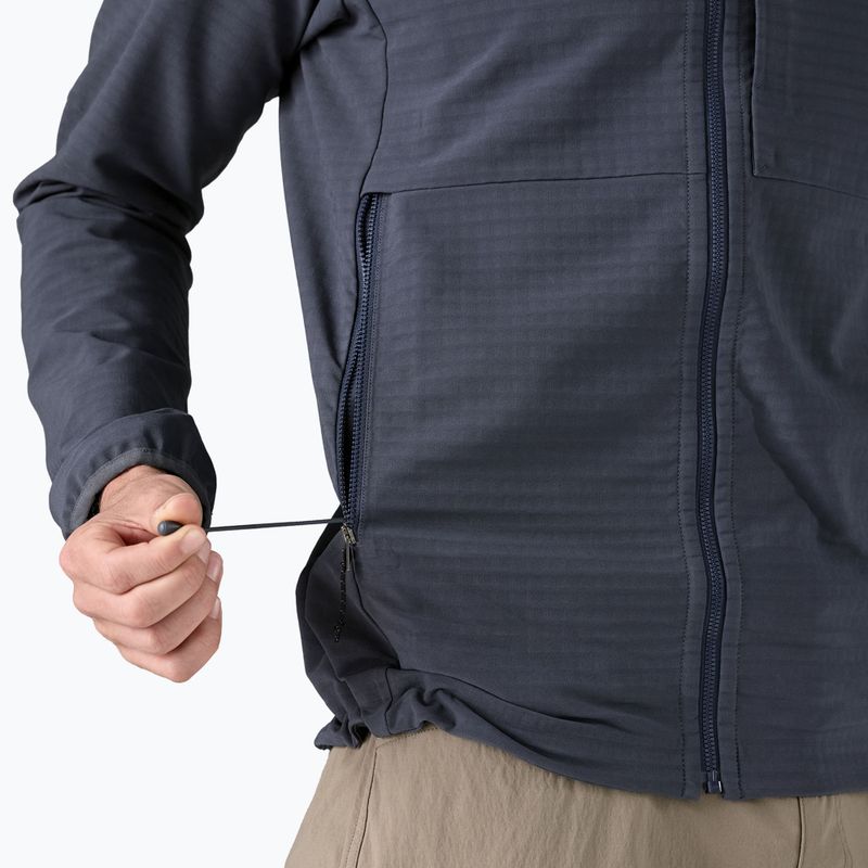 Férfi Patagonia R1 TechFace Sweatshirt smolder kék 7