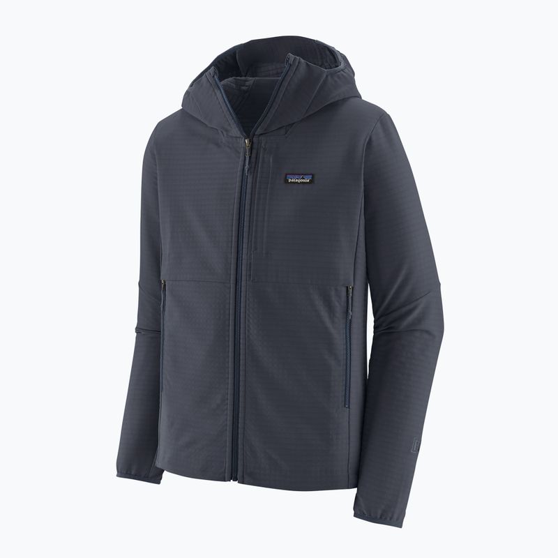 Férfi Patagonia R1 TechFace Sweatshirt smolder kék 9