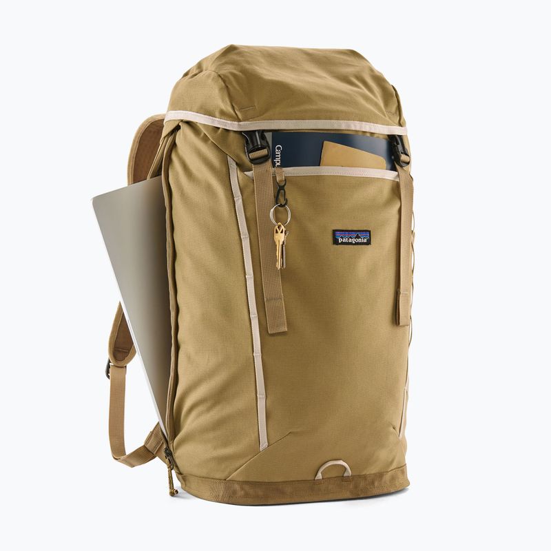 Patagonia Fieldsmith Lid Pack 28 l klasszikus barna túrahátizsák 3