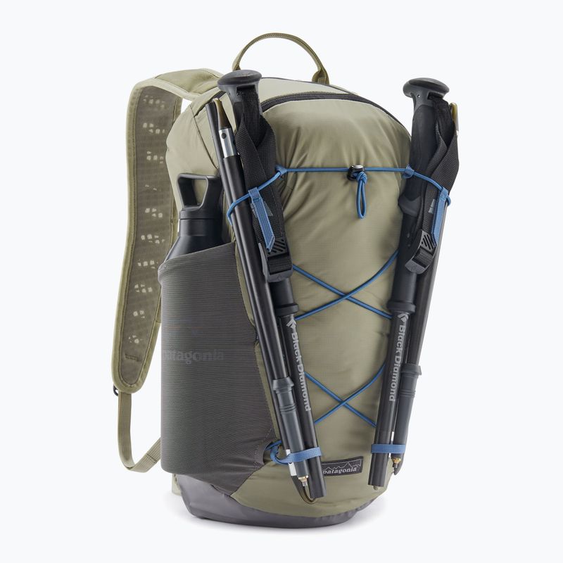 Patagonia Terravia Pack 14 l M river rock zöld túra hátizsák 4