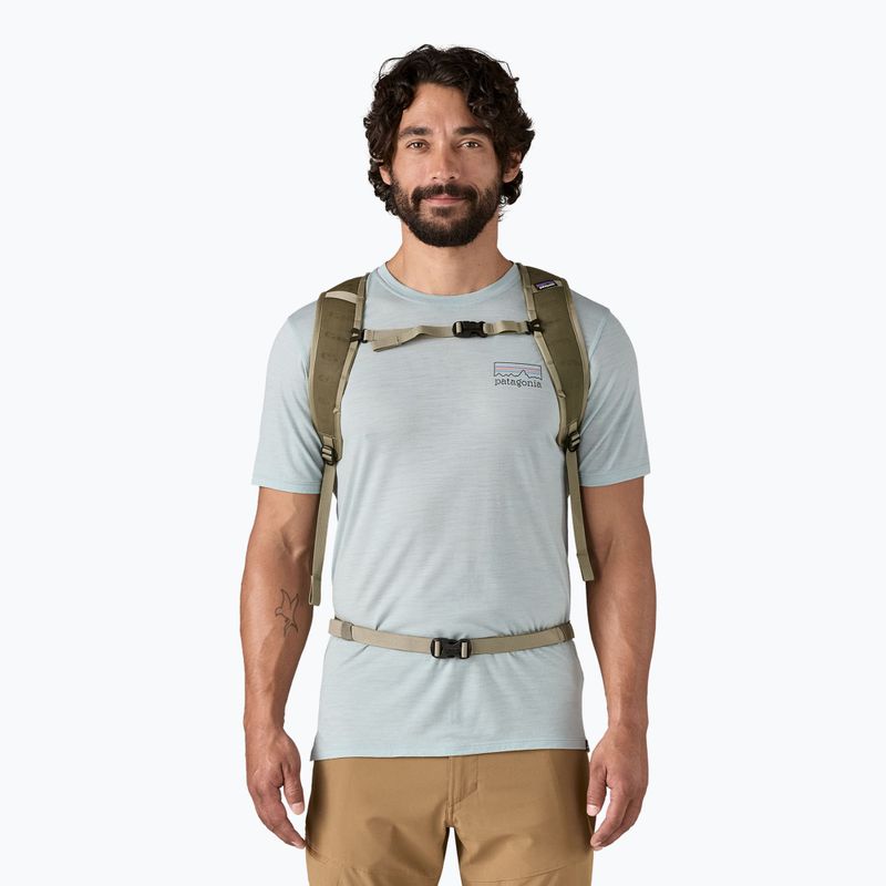 Patagonia Terravia Pack 14 l M river rock zöld túra hátizsák 6