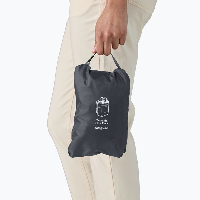 Patagonia Terravia Tote 24 l füstölgő kék városi hátizsák 8