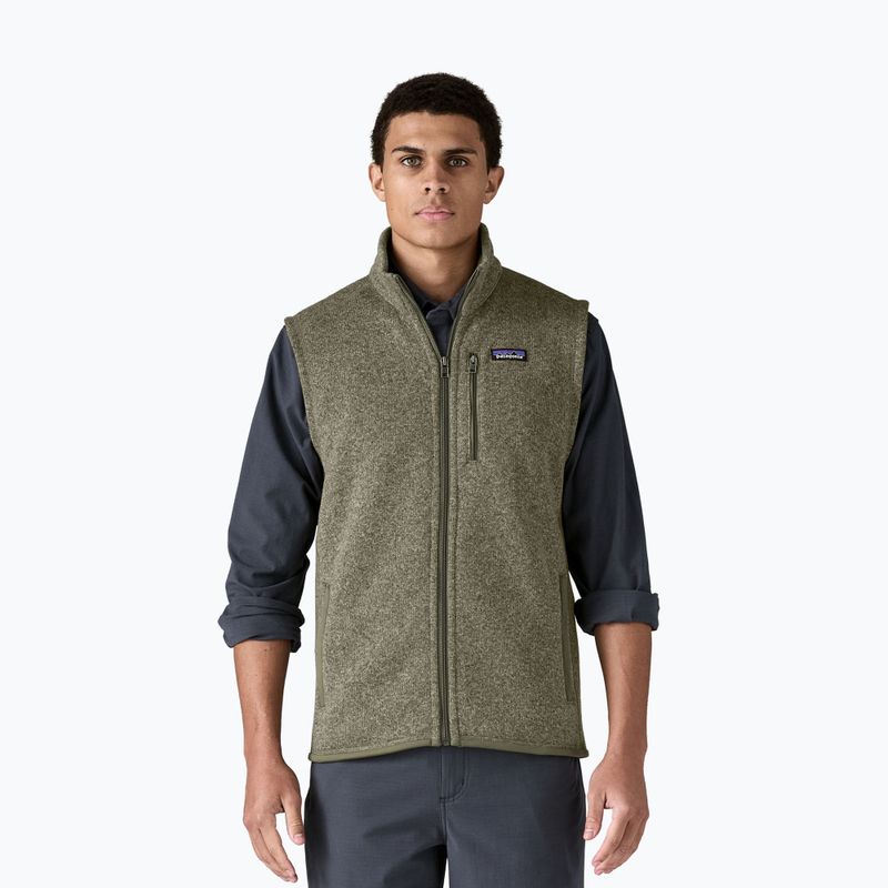Férfi mellény Patagonia Better Sweater river rock green