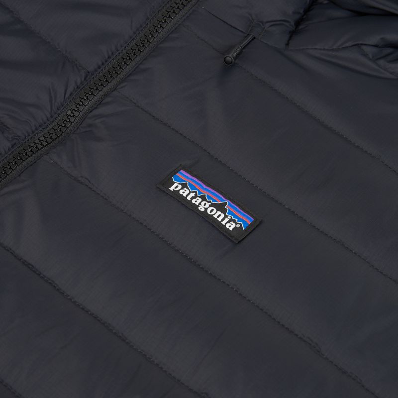 Női pehelydzseki Patagonia Recycled Down Sweater Parka fekete 6