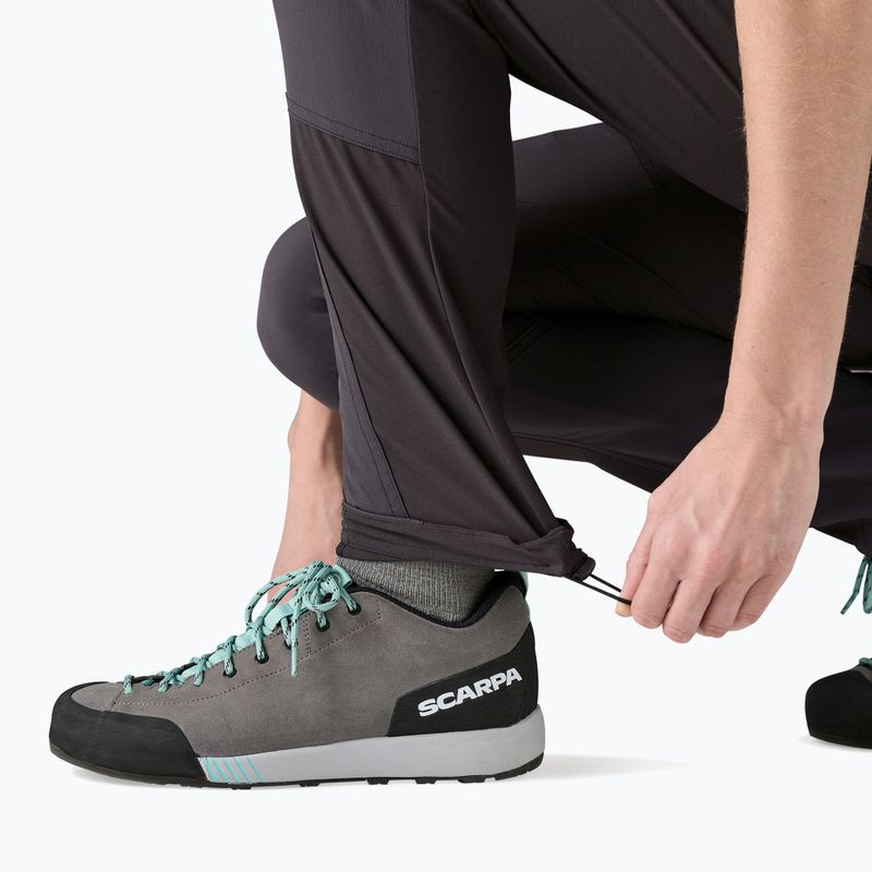 Patagonia női Terravia Alpine nadrág fekete tintafekete színű 8