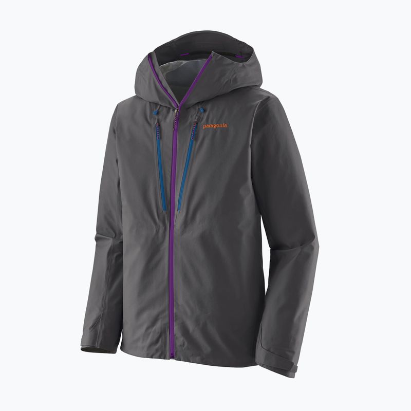 Patagonia férfi Triolet forge szürke w / p6 kék esőkabát 4