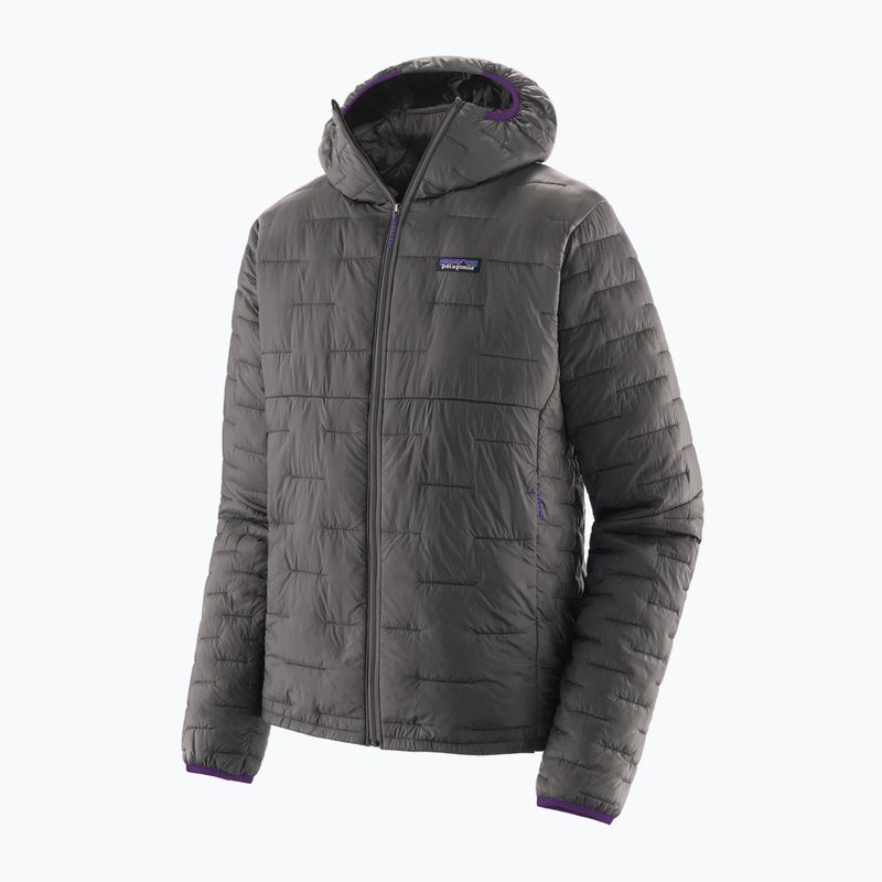 Férfi Patagonia Micro Puff Hoody pehelypaplan dzseki forge szürke 4