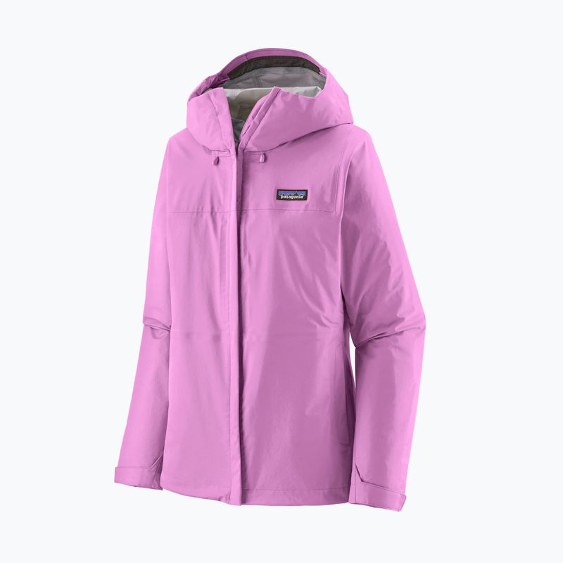 Női Patagonia Torrentshell 3L Rain élénk lila esőkabát