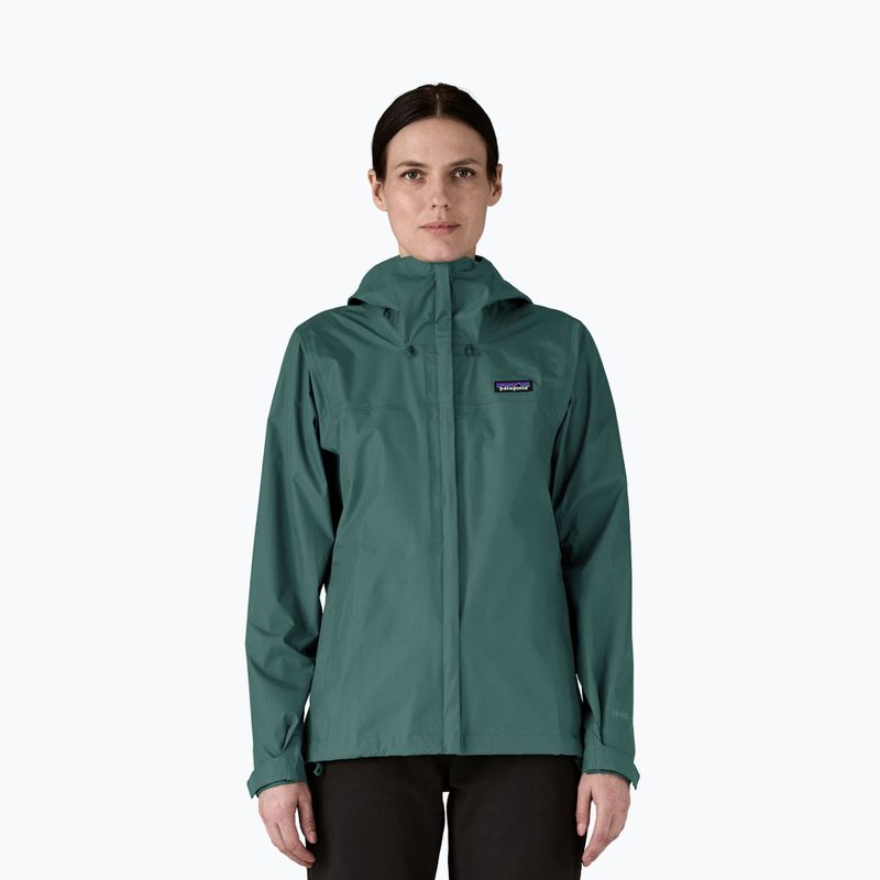 Patagonia női Torrentshell 3L esőkabát cascade zöld