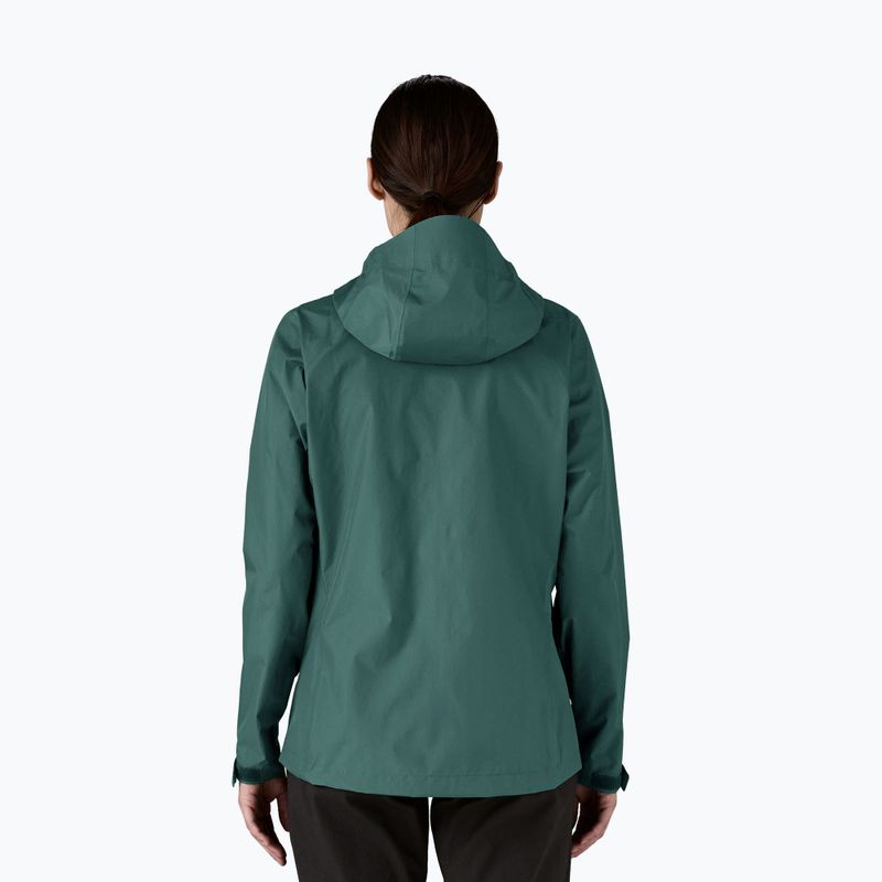 Patagonia női Torrentshell 3L esőkabát cascade zöld 2