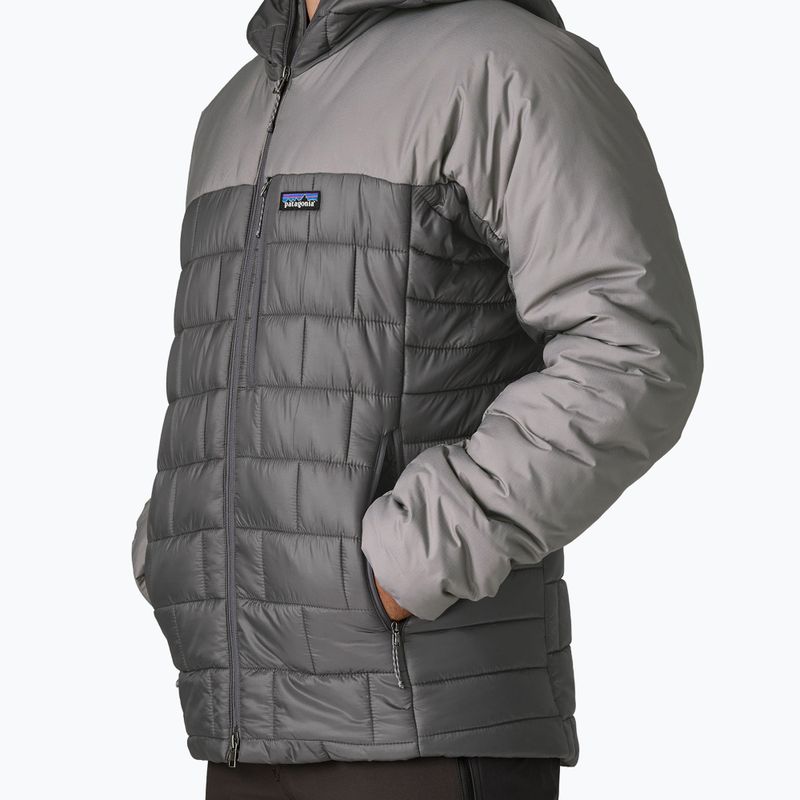 Férfi Patagonia Hi-Loft Nano Puff Hoody forge szürke 4