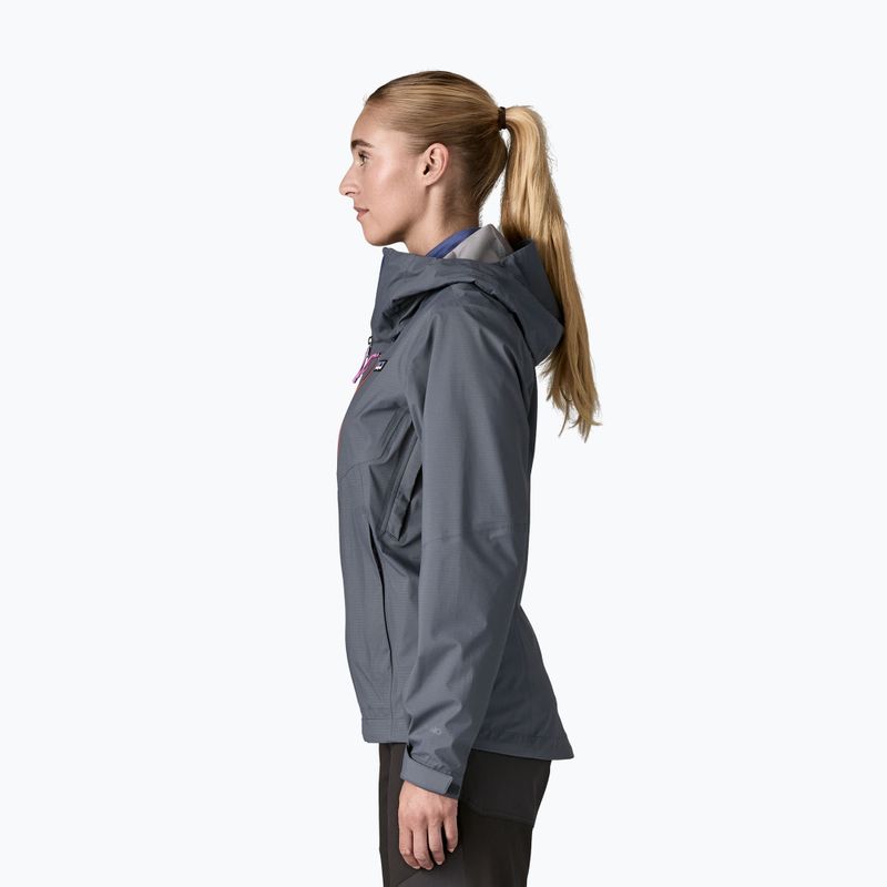 Női Patagonia Granite Crest Esőkabát smolder kék 3