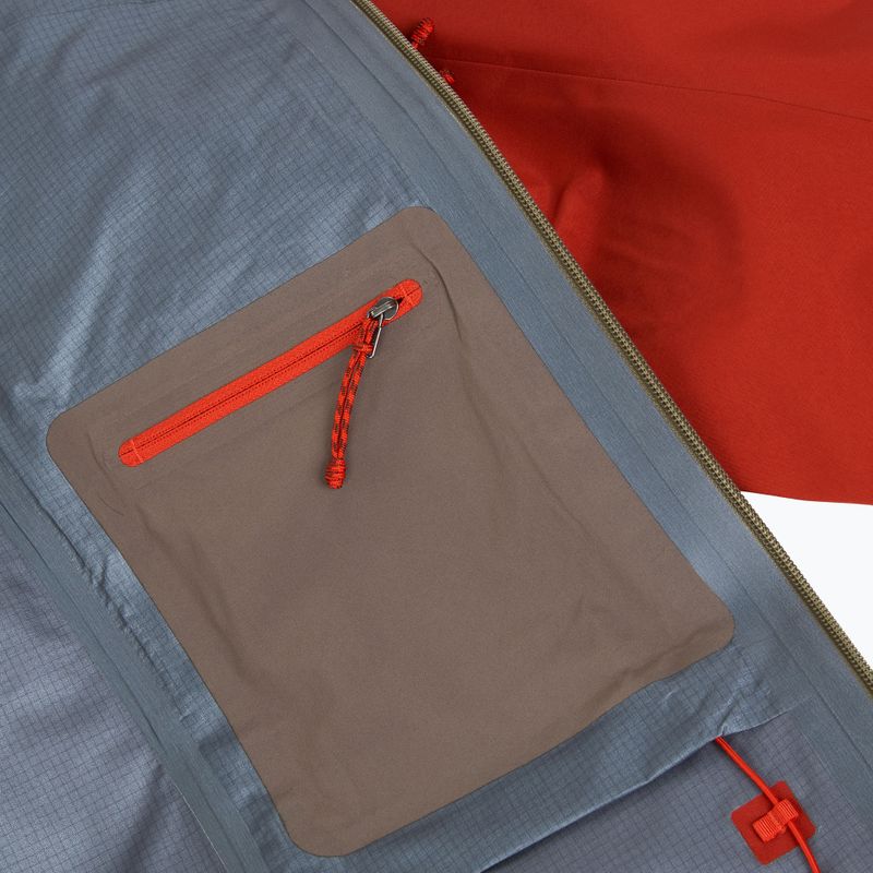 Férfi Patagonia Pluma Pro amanita piros esőkabát 5