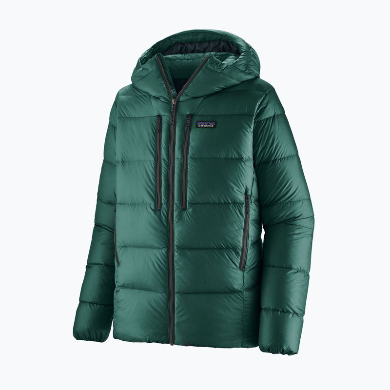 Patagonia férfi pehelykabát Fitz Roy Down Hoody cascade zöld