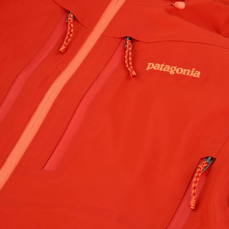 Női Patagonia Pluma Pro sizzle piros esőkabát 3