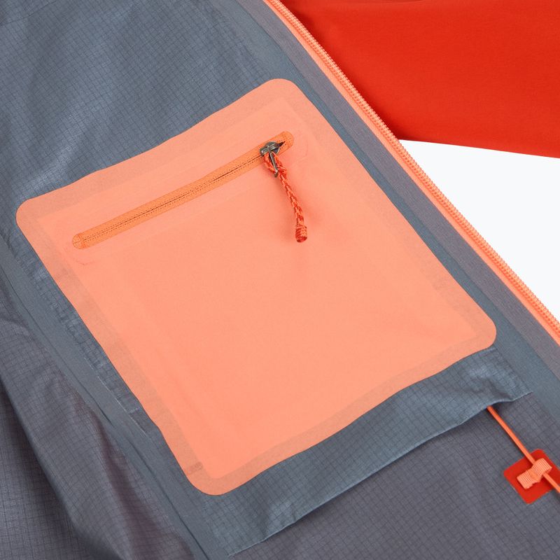 Női Patagonia Pluma Pro sizzle piros esőkabát 6
