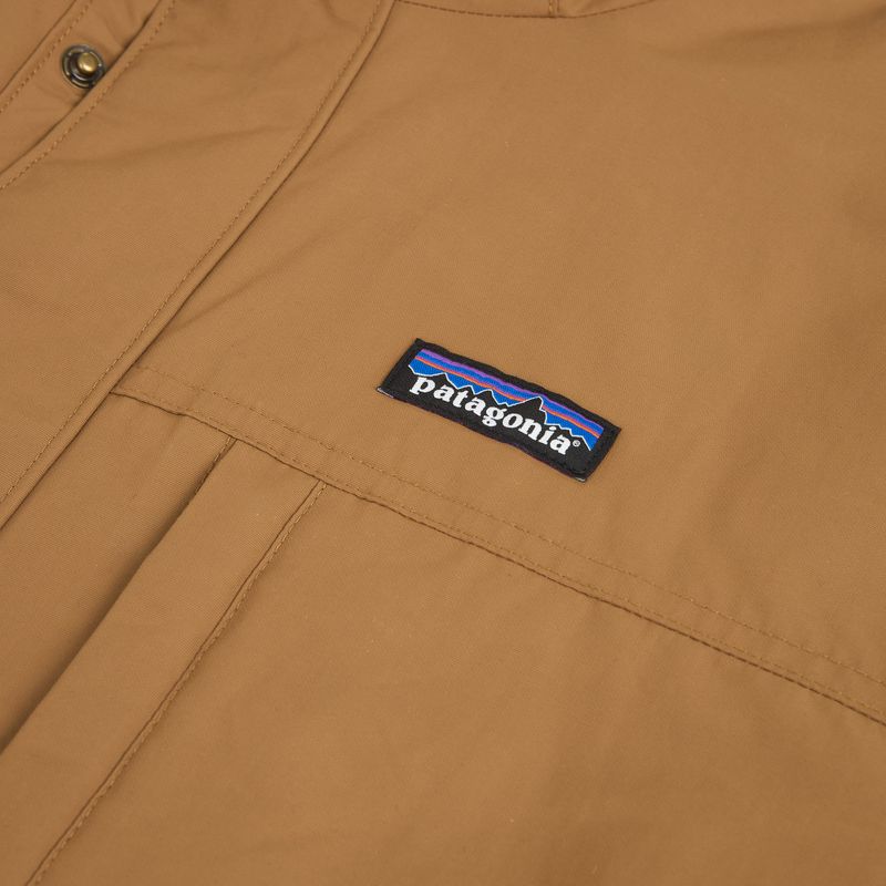 Patagonia Isthmus Parka szarvas barna férfi pehelykabát 5