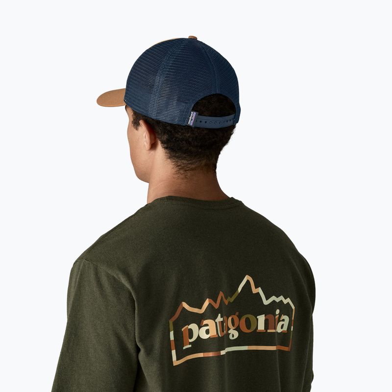 Patagonia P-6 Logo LoPro Trucker baseball sapka talon arany 3