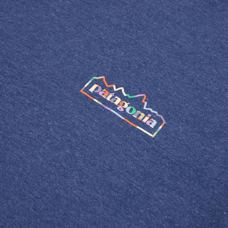 Patagonia férfi Lightweight Unity Fitz Wildrise Crew pulóver clement kék 3