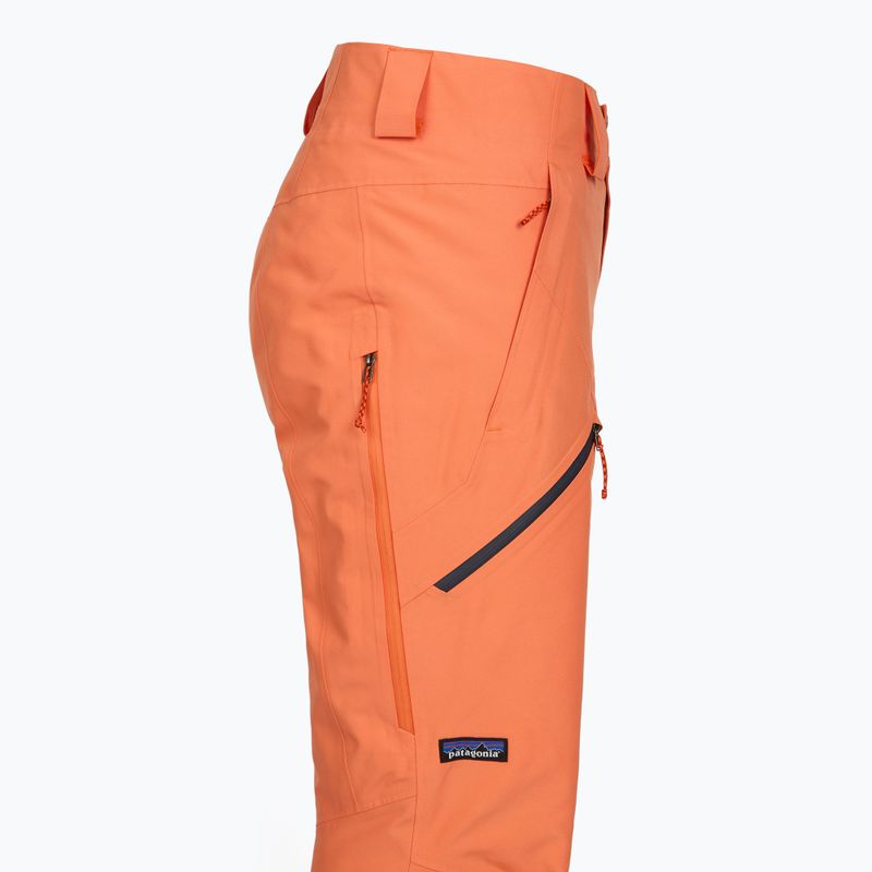 Női síelőnadrág Patagonia Insulated Powder Town narancshéj 3