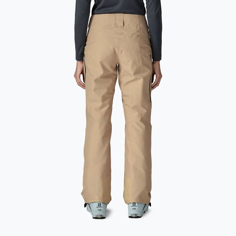Női sí nadrág Patagonia Insulated Powder Town oar tan női síelőnadrág 2