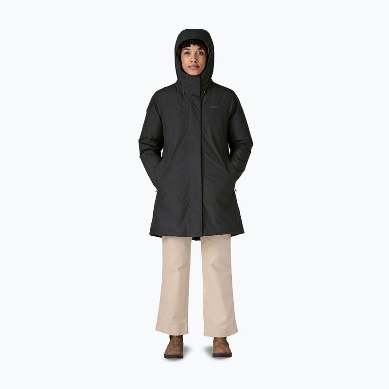 Patagonia női pehelykabát Stormshadow Parka fekete 2