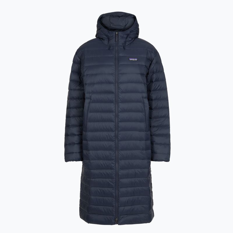 Női pehelydzseki Patagonia Recycled Down Sweater Parka sunken blue 2