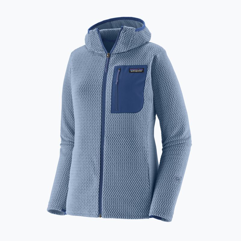 Női Patagonia R1 Air Full-Zip Fleece Hoody barnacle kék