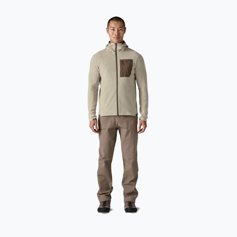 Férfi trekking pulóver Patagonia R1 Air Full-Zip Hoody pelican 2