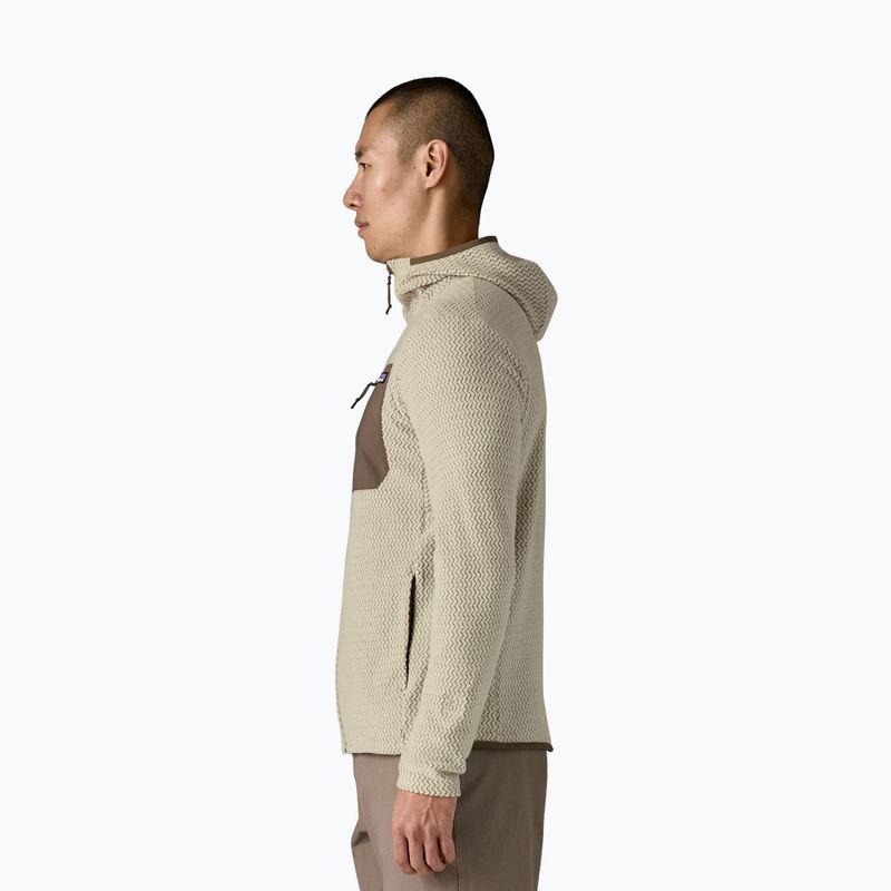 Férfi trekking pulóver Patagonia R1 Air Full-Zip Hoody pelican 4