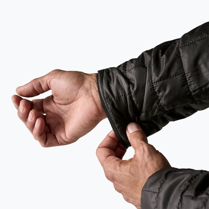 Férfi Patagonia Nano Puff Hoody pehelypaplan kabát fekete 8