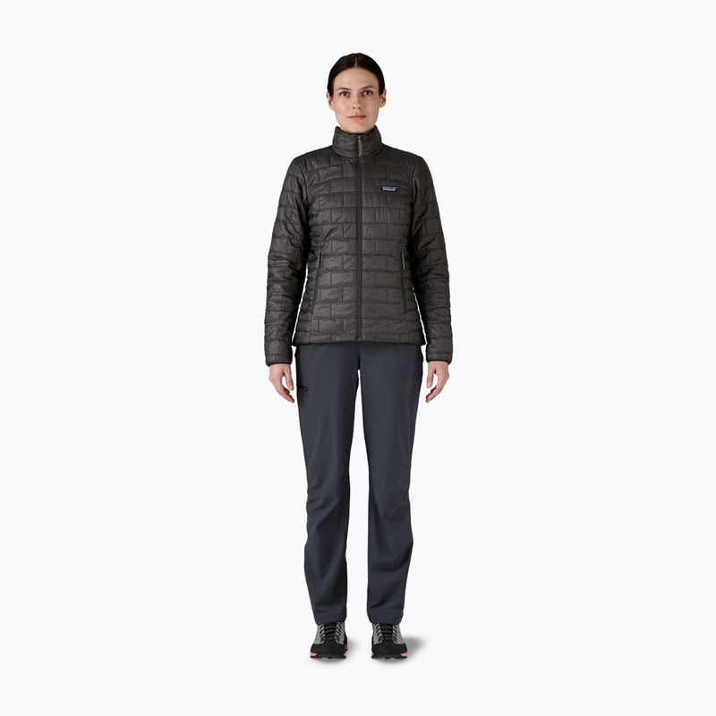 Női szigetelt dzseki Patagonia Nano Puff smolder black 2