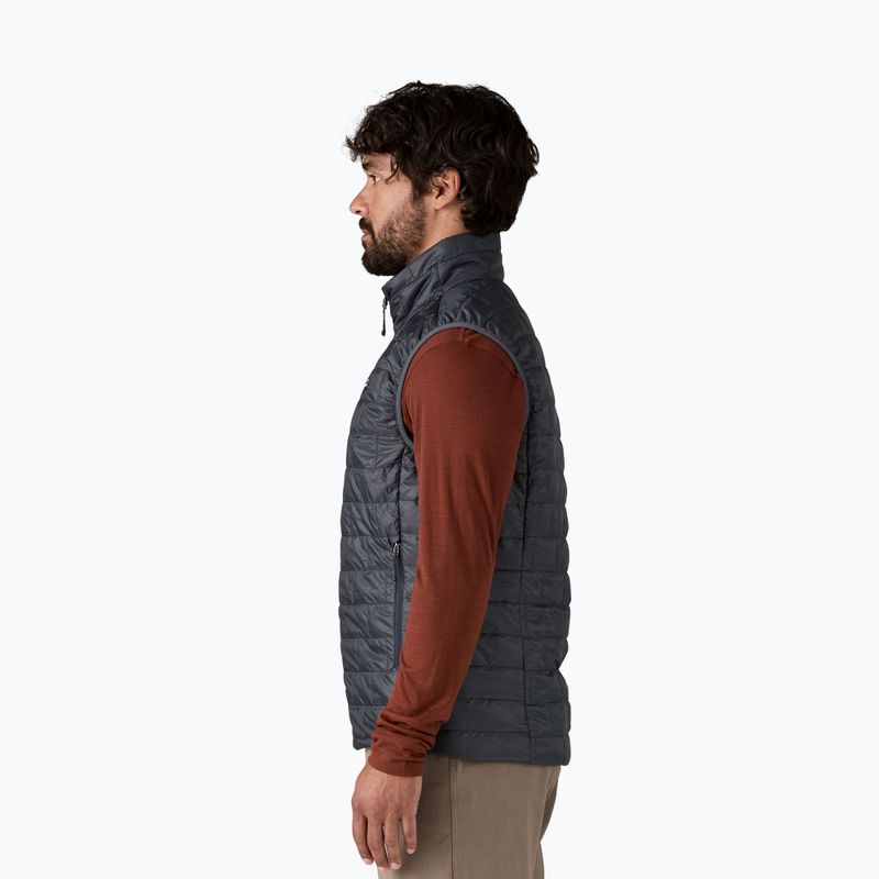 Férfi ujjatlan Patagonia Nano Puff smolder blue 4