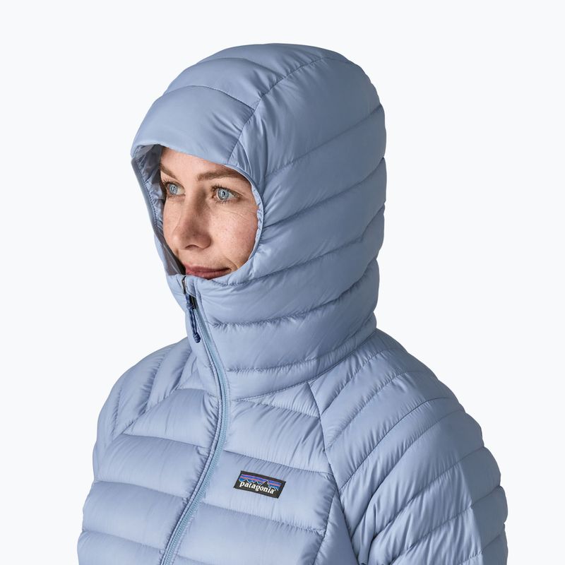 Női pehelydzseki Patagonia Down Sweater Hoody barnacle blue 5