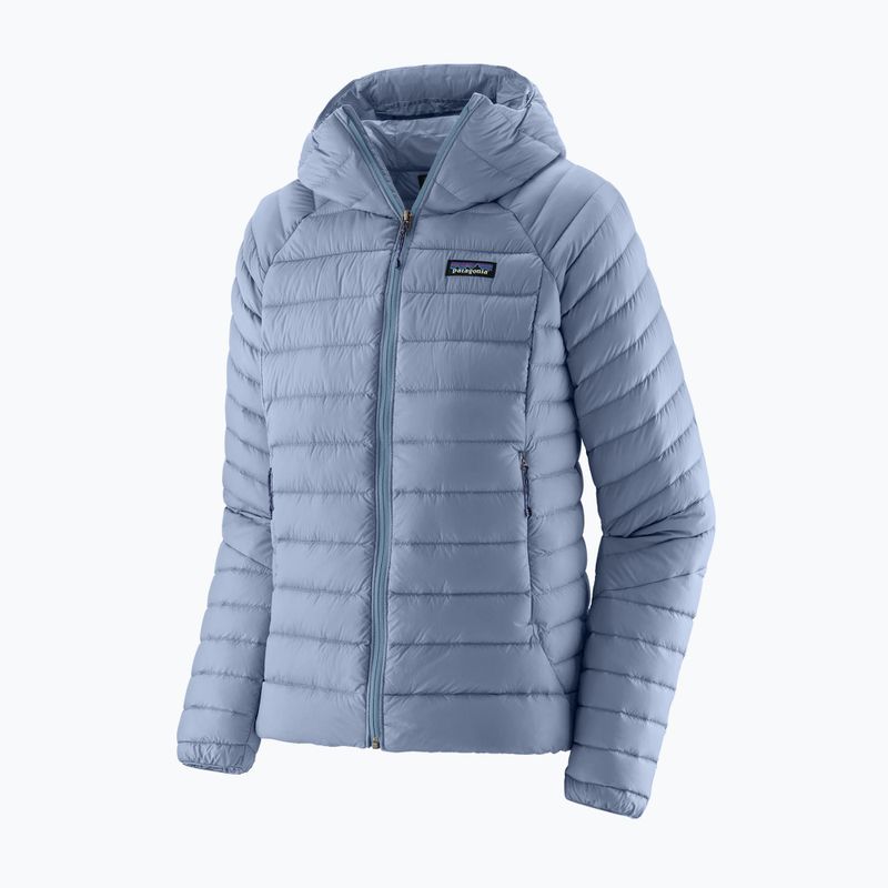 Női pehelydzseki Patagonia Down Sweater Hoody barnacle blue