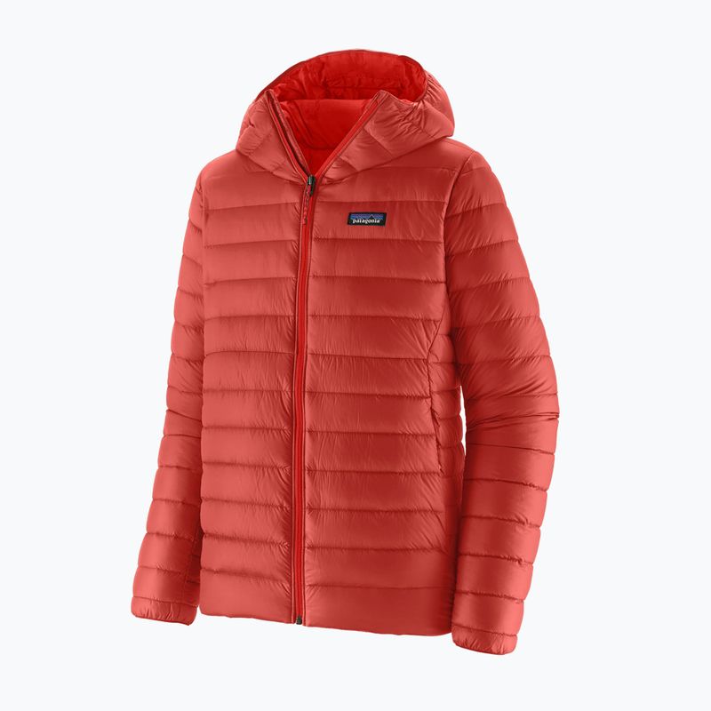 Férfi pehelydzseki Patagonia Down Sweater Hoody amanita red 5