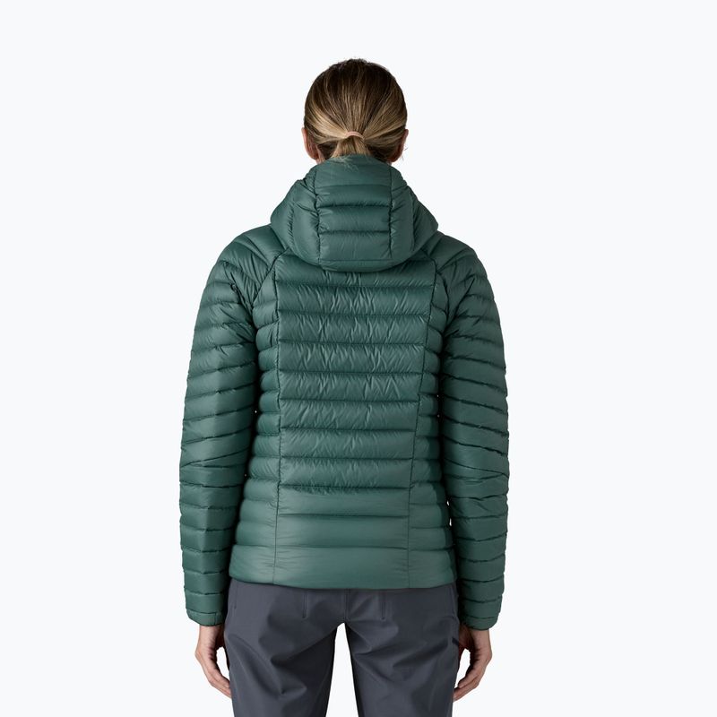 Női pehelydzseki Patagonia Down Sweater Hoody cascade green 3