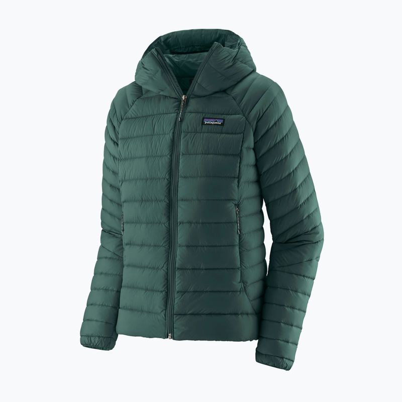 Női pehelydzseki Patagonia Down Sweater Hoody cascade green 5