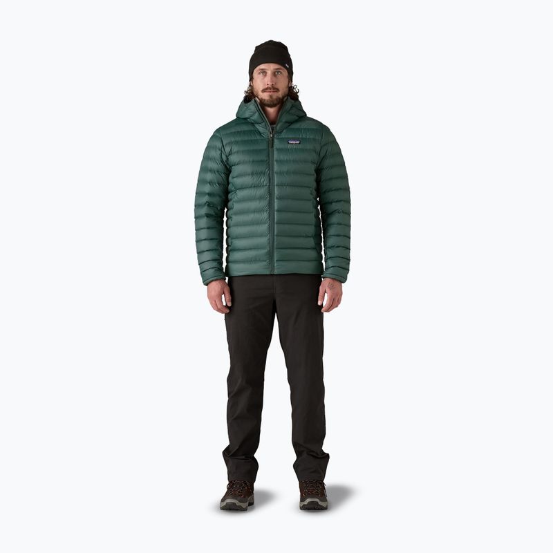 Férfi Patagonia Down Sweater Hoody pehelydzseki cascade green 2