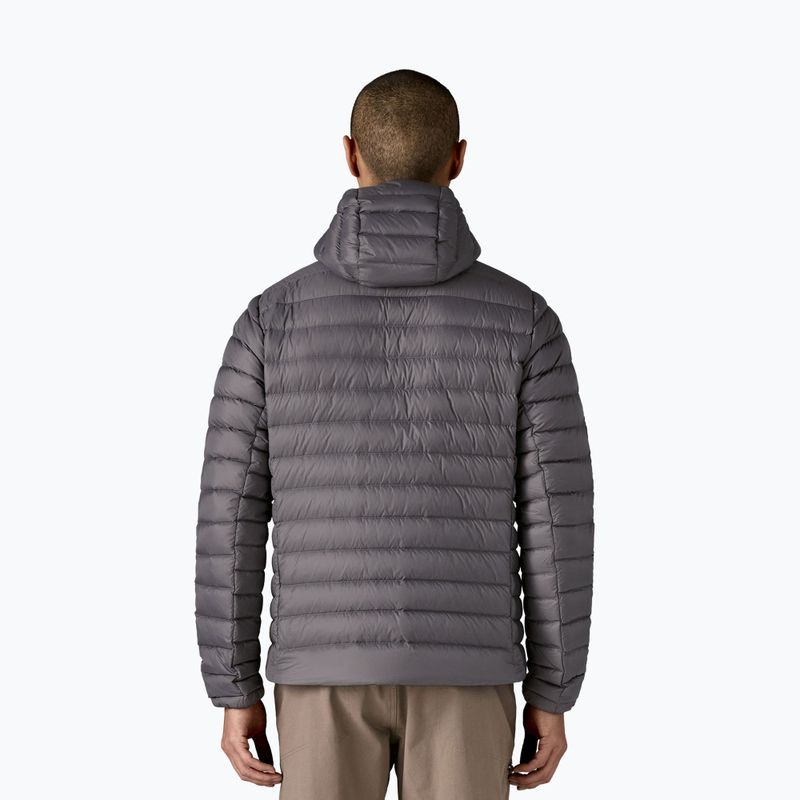 Férfi Patagonia Down Sweater Hoody pehelydzseki forge grey w/forge grey 3